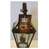 Two -Light Classic Bronze Finish Wall Lantern 18 Inch Long X 9 Inch Wide
