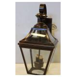 Two -Light Classic Bronze Finish Wall Lantern 18 Inch Long X 9 Inch Wide