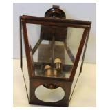 Two -Light Classic Bronze Finish Wall Lantern 18 Inch Long X 9 Inch Wide