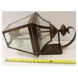 Two -Light Classic Bronze Finish Wall Lantern 18 Inch Long X 9 Inch Wide