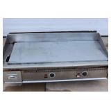 Stainless Steel 48 Inch 2 Burners LP Gas Counter Top NSF Commercial Grill