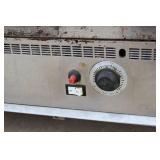 Stainless Steel 48 Inch 2 Burners LP Gas Counter Top NSF Commercial Grill