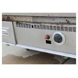 Stainless Steel 48 Inch 2 Burners LP Gas Counter Top NSF Commercial Grill