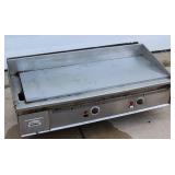 Stainless Steel 48 Inch 2 Burners LP Gas Counter Top NSF Commercial Grill