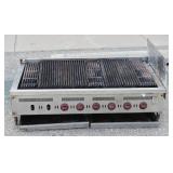 Wolf  46-7/8 Inch Countertop Charbroiler LP Gas 136000 BTU with 8 Burners