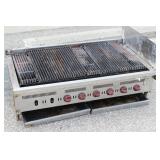 Wolf  46-7/8 Inch Countertop Charbroiler LP Gas 136000 BTU with 8 Burners