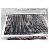 Wolf  46-7/8 Inch Countertop Charbroiler LP Gas 136000 BTU with 8 Burners