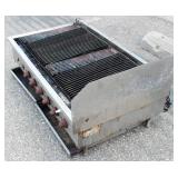 Wolf  46-7/8 Inch Countertop Charbroiler LP Gas 136000 BTU with 8 Burners