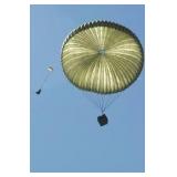 U.S. Army Cargo Parachute Model # G12E, 64 ft Diameter, Weight: 128 lbs