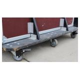 Innovative Presentation Heavy-Duty Road / Travel Case with (6) Dolly Wheels, Heavy-Duty Aluminum Handles / Foamed Inside