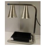 Carlisle FoodService Products HL7237 2-Bulb Heat Lamp / Food Warming Station