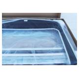 Tesla Model Y Retractable Sunshade Glass Roof with Roll Fabric Style, New In Box.