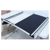 Tesla Model Y Retractable Sunshade Glass Roof with Roll Fabric Style, New In Box.