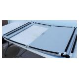 Tesla Model Y Retractable Sunshade Glass Roof with Roll Fabric Style, New In Box.