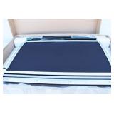 Tesla Model Y Retractable Sunshade Glass Roof with Roll Fabric Style, New In Box.