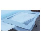 Tesla Model Y Retractable Sunshade Glass Roof with Roll Fabric Style, New In Box.