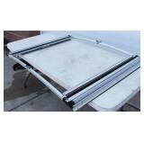 Tesla Model Y Retractable Sunshade Glass Roof with Roll Fabric Style, New In Box.