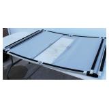 Tesla Model Y Retractable Sunshade Glass Roof with Roll Fabric Style, New In Box.