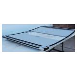 Tesla Model Y Retractable Sunshade Glass Roof with Roll Fabric Style, New In Box.