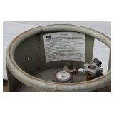 Industrial Large Propane 33.5 Lbs,7.5 Gallon Aluminum Forklift Tank With Fill Valve.