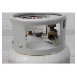 Industrial Large Propane 33.5 Lbs,7.5 Gallon Aluminum Forklift Tank With Fill Valve.