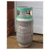 Industrial Large Propane 33.5 Lbs,7.5 Gallon Aluminum Forklift Tank With Fill Valve.