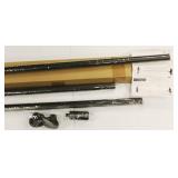 Tension Curtain Rod 46-88 Inch, Adjustable Spring Rod for Windows or Shower New In Box