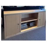 LL - Room & Board Woodwind Maple Two-Door Media Cabinet