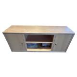 LL - Room & Board Woodwind Maple Two-Door Media Cabinet