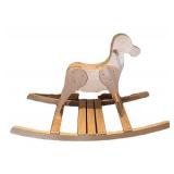LL - Solid Maple Rocking Horse