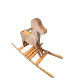 LL - Solid Maple Rocking Horse