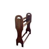 LL - Solid Walnut Quilt Rack