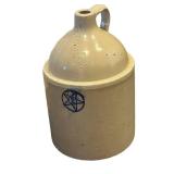 LL - 2-Gallon Stoneware Crock with Lid - Cream Glaze