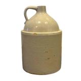 LL - 2-Gallon Stoneware Crock with Lid - Cream Glaze