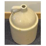 LL - 2-Gallon Stoneware Crock with Lid - Cream Glaze