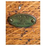 LL - Oak Desk Chair - Reclines & Swivels