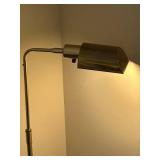 LL - Brass Floor Lamp - Adjustable, 43in Tall, Modern Reading Light