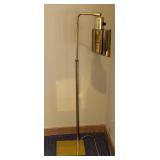 LL - Brass Floor Lamp - Adjustable, 43in Tall, Modern Reading Light