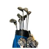 LL - MATREK Golf Travel Bag with Full Set of Golf Clubs