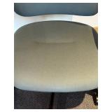 LL - Office Chair - Adjustable, Slate Blue Fabric, 5-Star Base