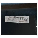 LL - Office Chair - Adjustable, Slate Blue Fabric, 5-Star Base