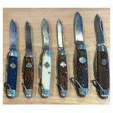 LL - Camillus Boy Scouts of America Pocket Knives (Lot of 6)