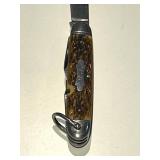 LL - Camillus Jigged-Bone Pocket Knives (Lot of 6) - 3.5 in Closed