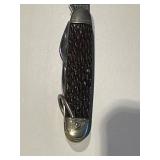 LL - Camillus Jigged-Bone Pocket Knives (Lot of 6) - 3.5 in Closed