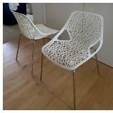 ULB - Room & Board Caprice Chair - White, Set of 2