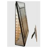 ULB - 10-Inch Frame with Mirrored Border & London City Mugs, Paw-Print Frame, Candlesticks & Vase