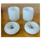 ULB -Glass Votive Candle Holders, Candles and More