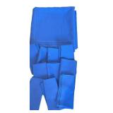 LR - Blue Linen Textile Assortment including Table Linens