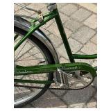 G - Schwinn Hollywood Green Vintage Cruiser Bicycle - 1960s-70s