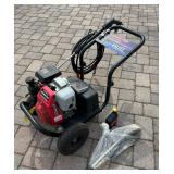 G - Excell EXHA2425 2400 PSI Pressure Washer - Honda 5.0 HP, 2.5 GPM Portable